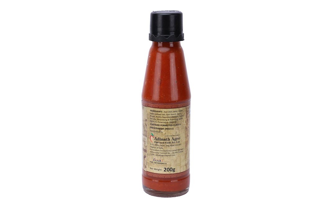 Surabhi Orient Red Chilli Sauce    Glass Bottle  200 grams